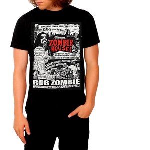 Rob Zombie T-Shirt Show Poster punk groove metal rock Official L NWT